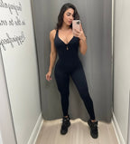 On the street Jumpsuits- Black