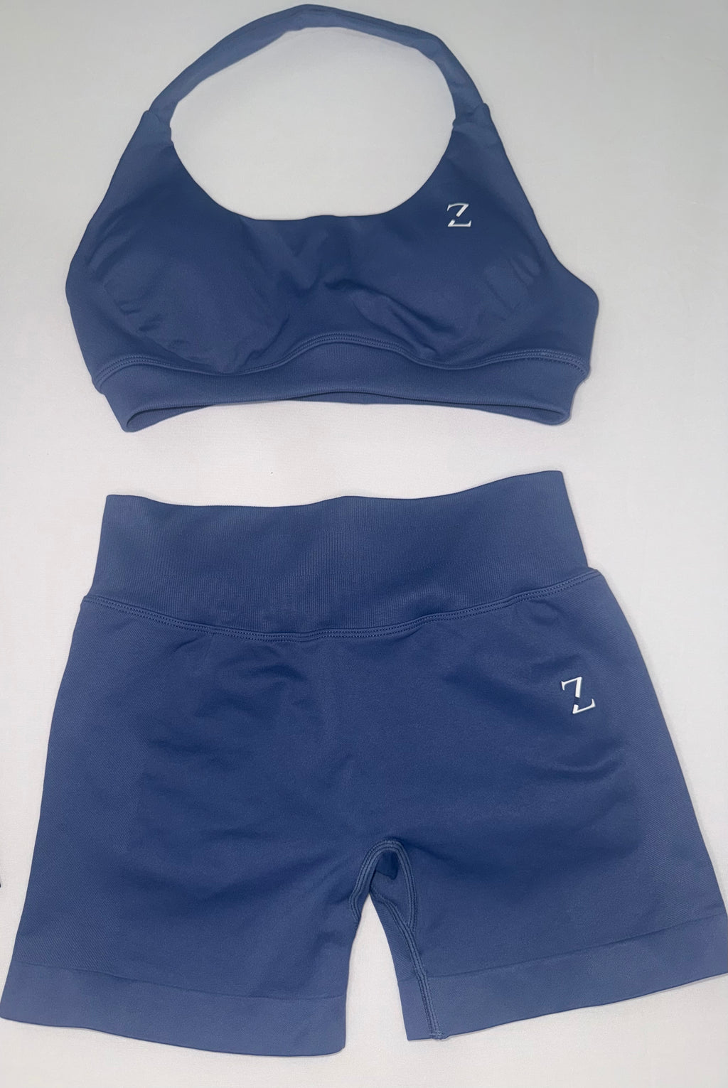 Power Up Sports Bras- Blue