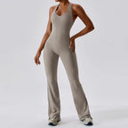 Sassy Girl Jumpsuit - Beige