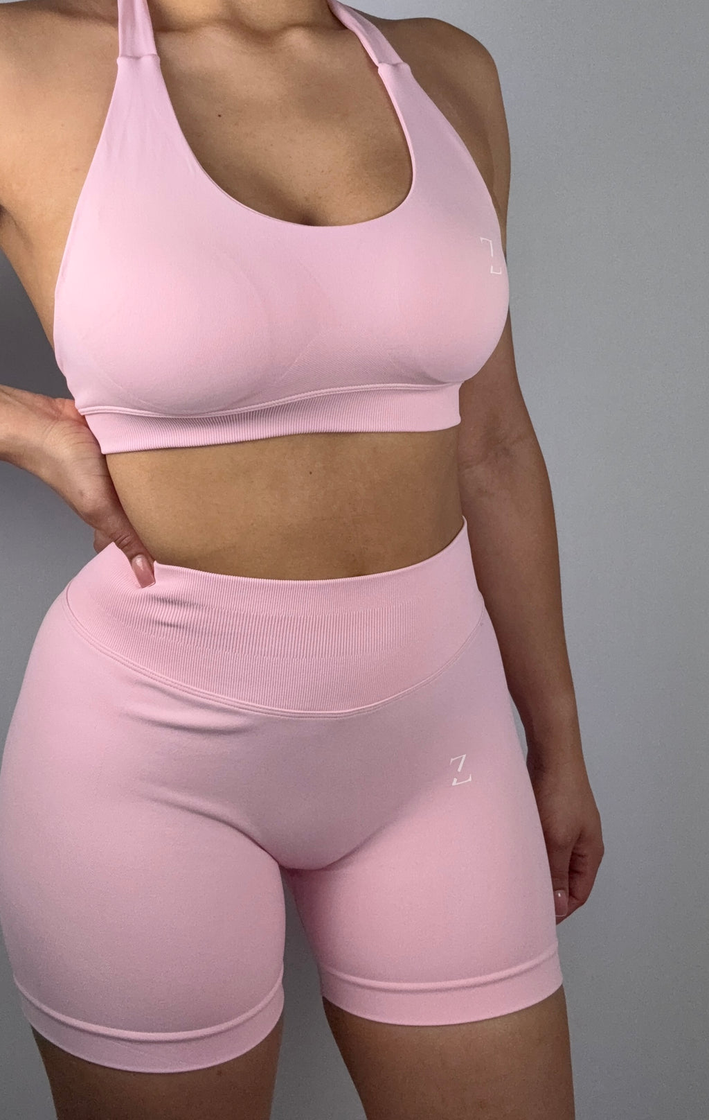 Power Up Sports Bras- Pink