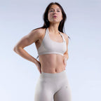 Power Up Sports Bras- Beige