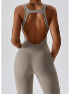 Sassy Girl Jumpsuit - Beige