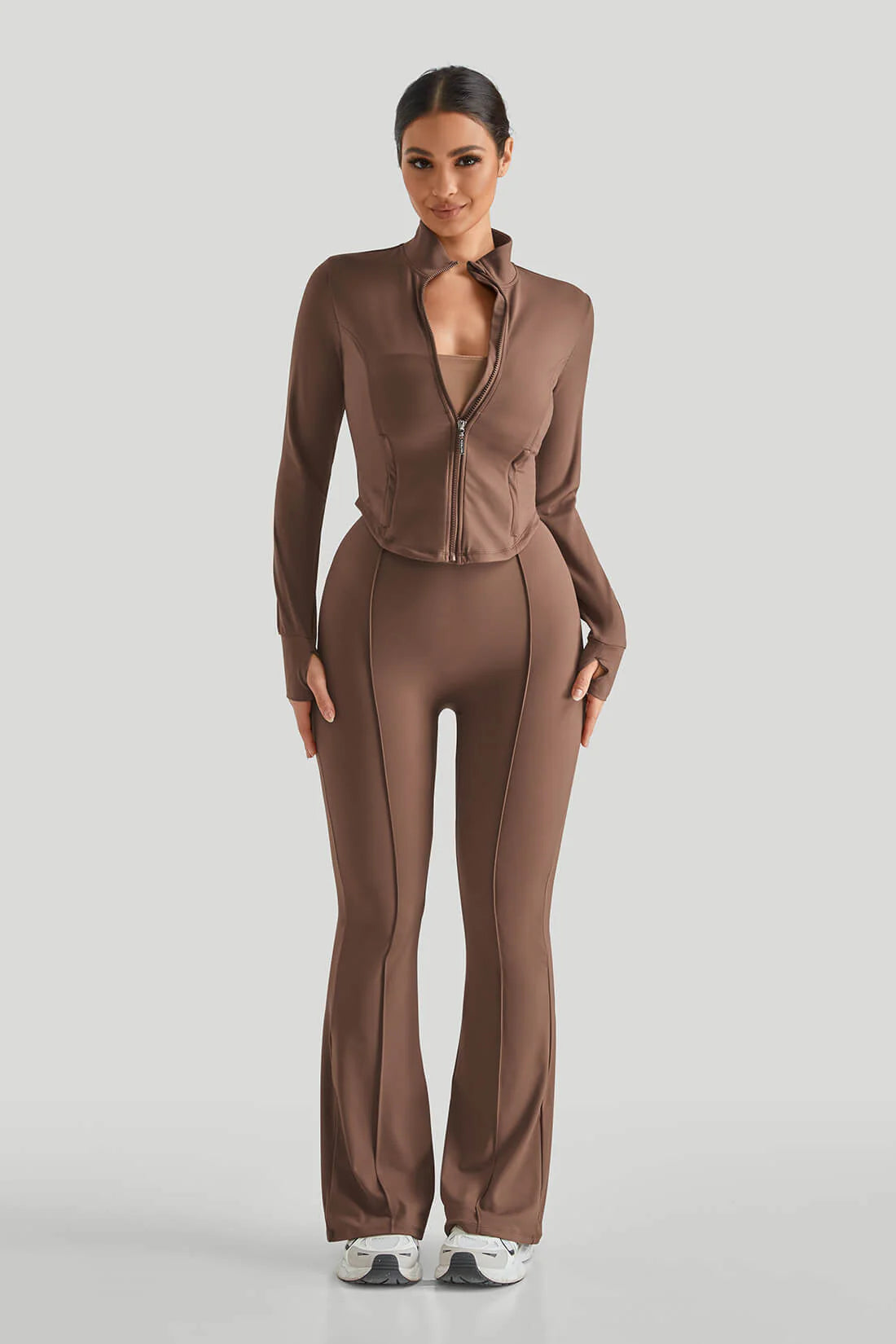 Comfort Two Piece Set- Brown
