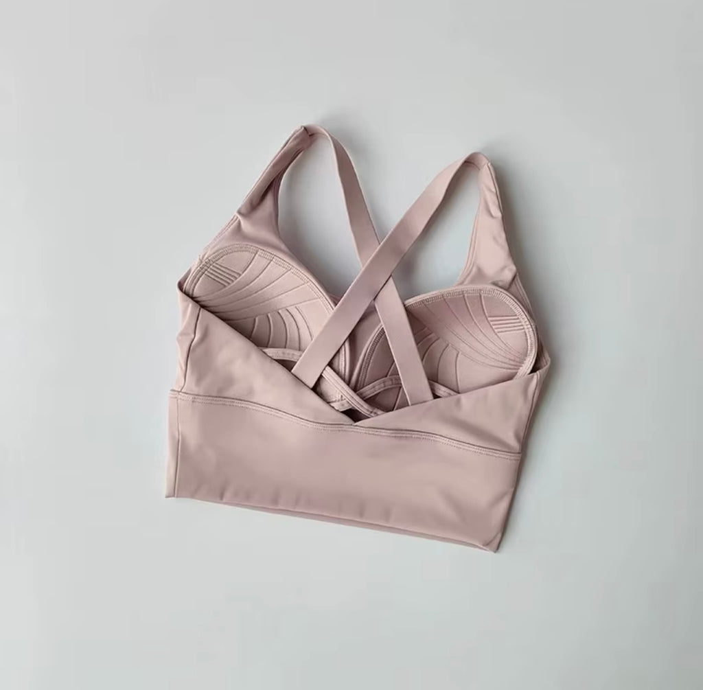 Work Harder Sports Bras- Lila