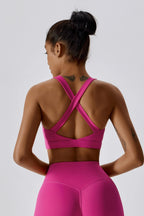 Amber Sports Bras- Pink