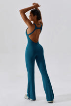 Sassy Girl Jumpsuit- Blue