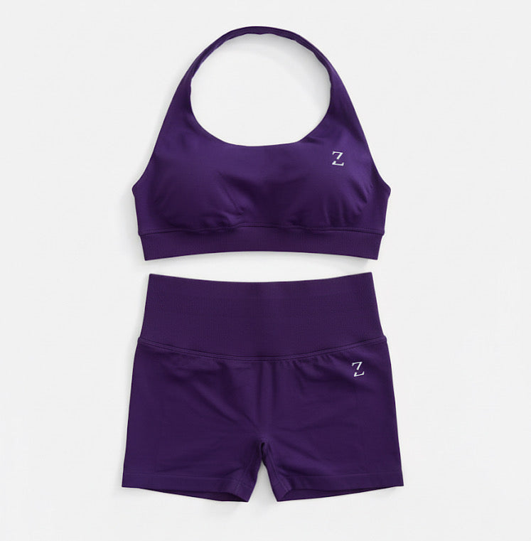 Lila Two Piece Set- Purple