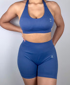 Power Up Sports Bras- Blue