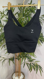 Work Harder Sports Bras- Black