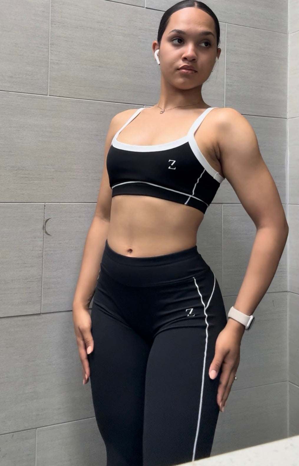 Coquette Two Piece Set- Black