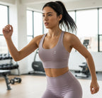 Work Harder Sports Bras- Lila