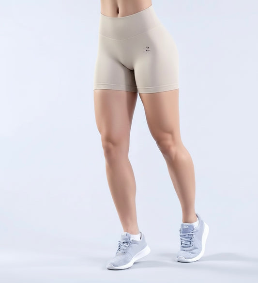 Dana Active Shorts Seamless- Beige