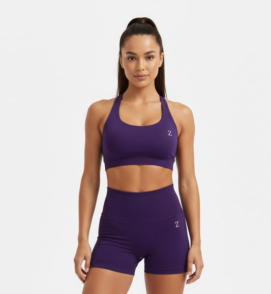 Lila Two Piece Set- Purple