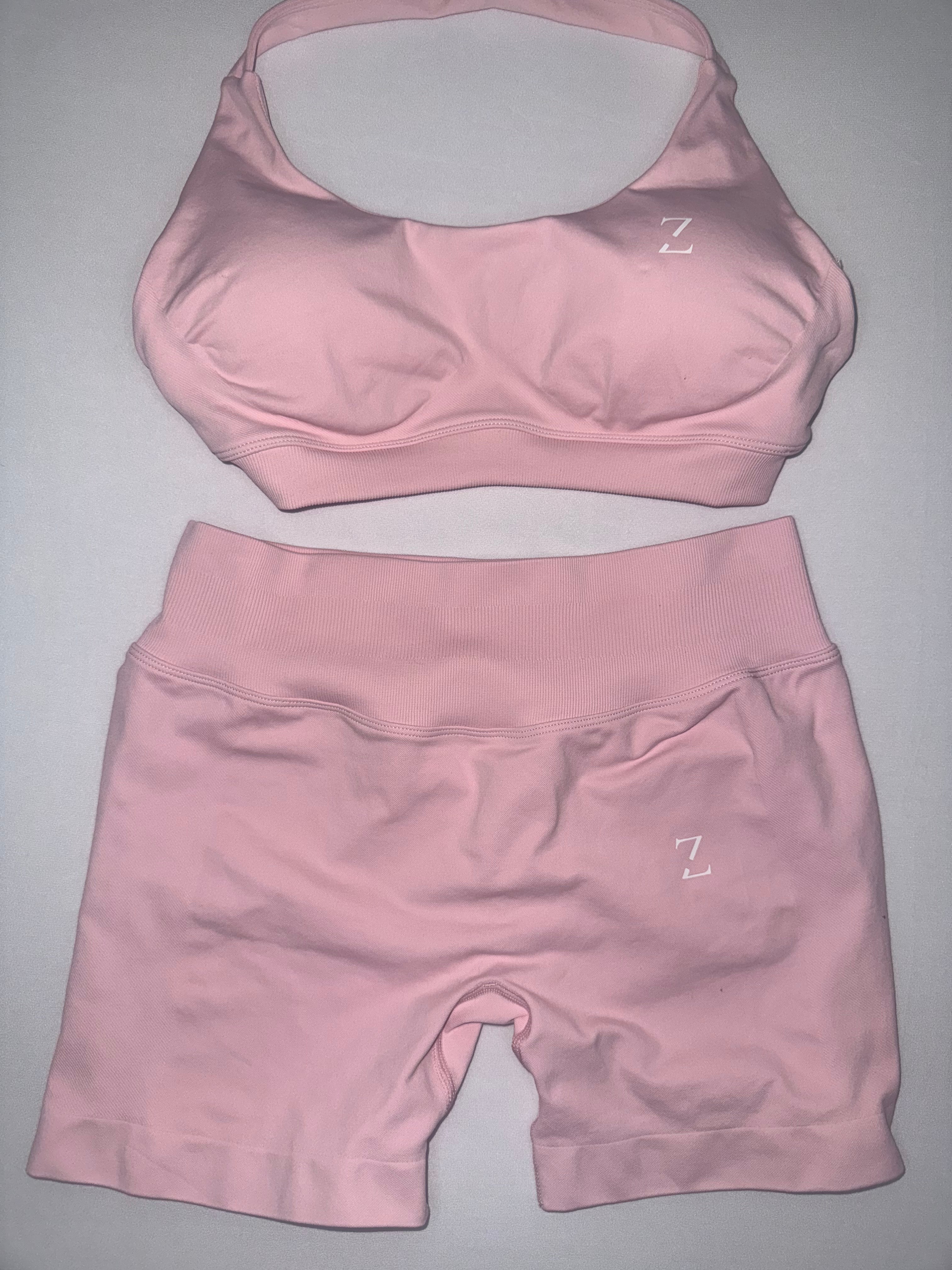 Power Up Sports Bras- Pink