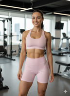 Power Up Sports Bras- Pink