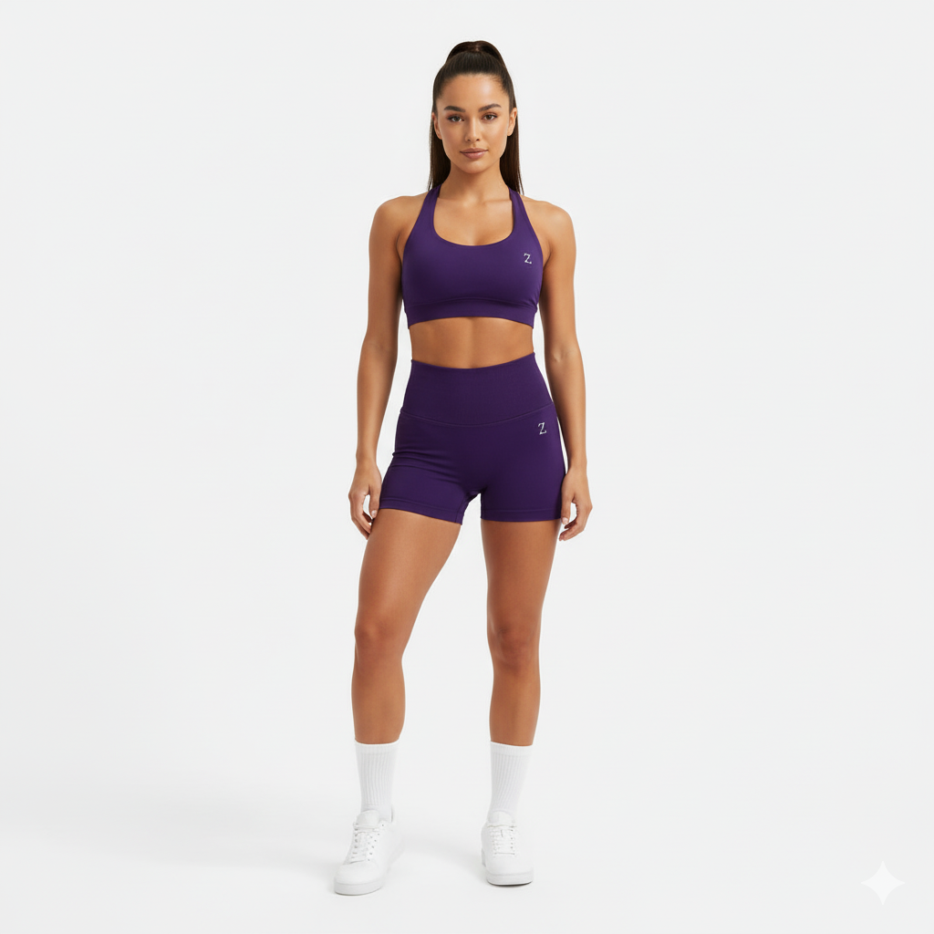 Lila Two Piece Set- Purple