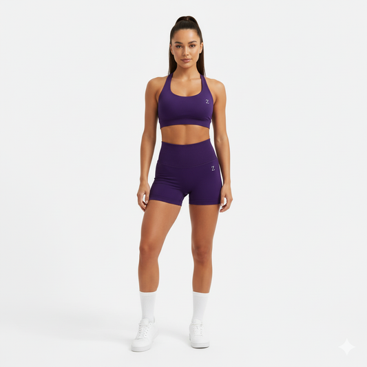 Lila Two Piece Set- Purple