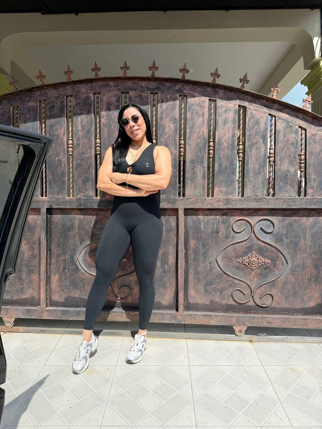 On the street Jumpsuits- Black